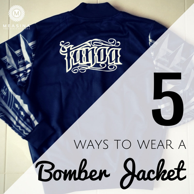 5 Ways to Wear A Bomber Jacket