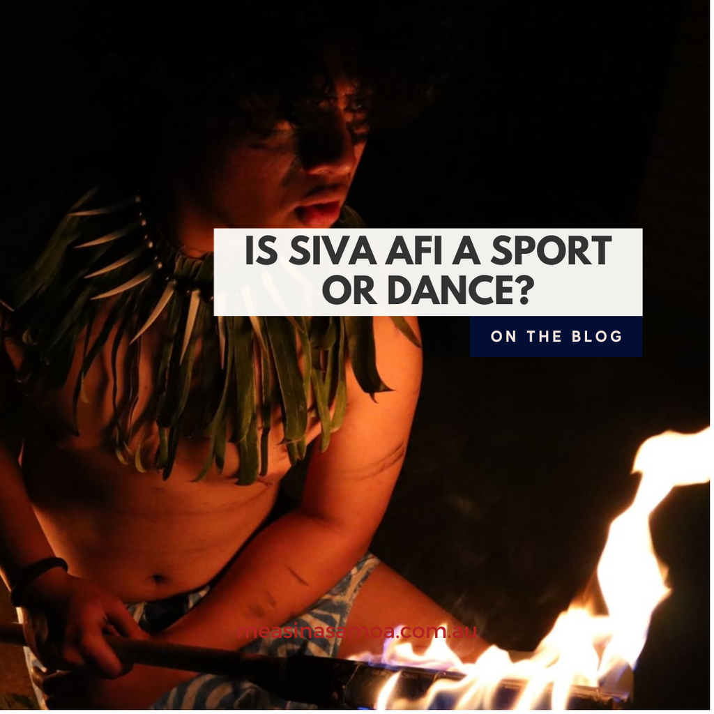 Is Siva Afi a sport or cultural dance?