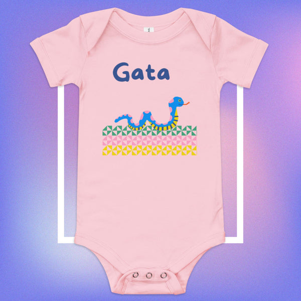 Gata Baby short sleeve one piece - Measina Treasures of Samoa