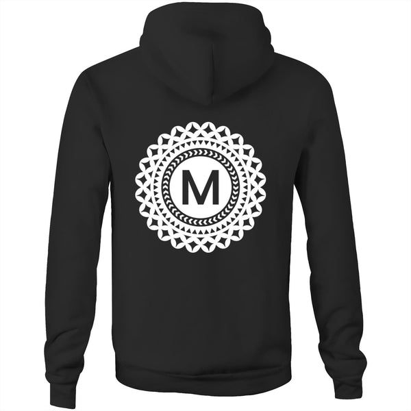 Measina Official Logo Pocket Hoodie Sweatshirt - Measina Treasures of Samoa