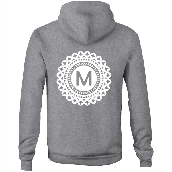 Measina Official Logo Pocket Hoodie Sweatshirt - Measina Treasures of Samoa