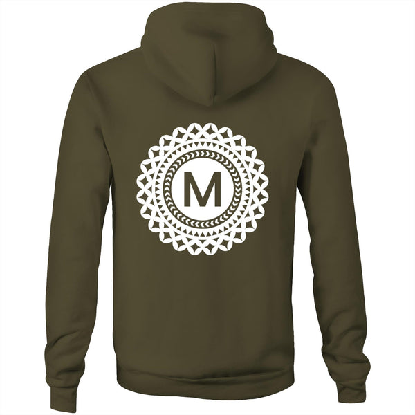 Measina Official Logo Pocket Hoodie Sweatshirt - Measina Treasures of Samoa
