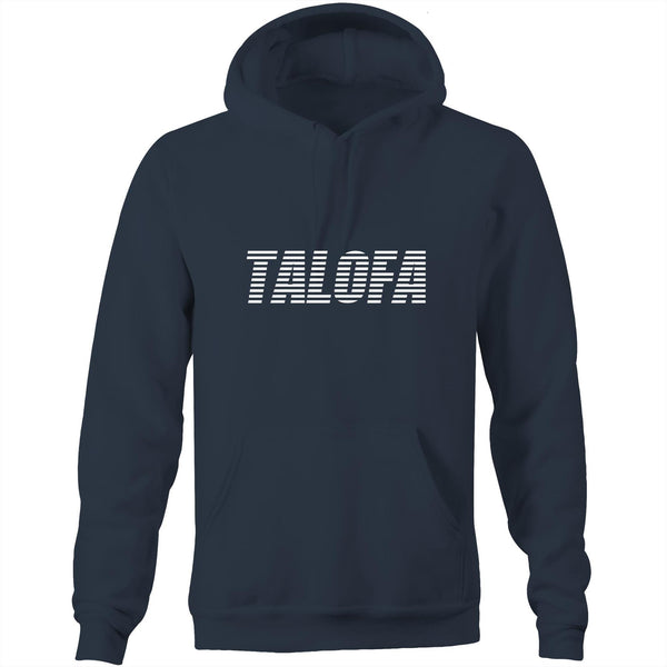 Talofa Pocket Hoodie Sweatshirt - Measina Treasures of Samoa