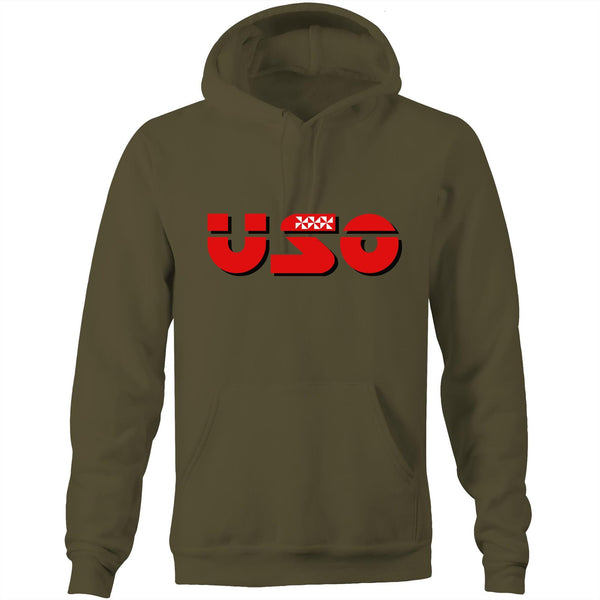 Uso Pocket Hoodie Sweatshirt - Measina Treasures of Samoa