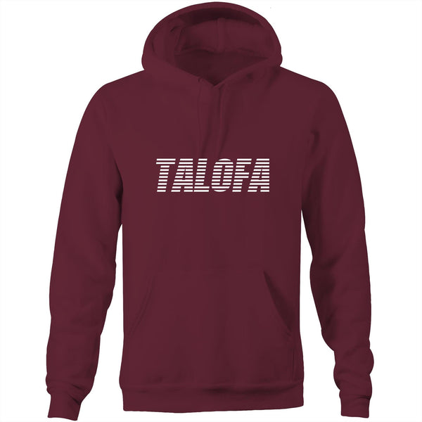 Talofa Pocket Hoodie Sweatshirt - Measina Treasures of Samoa