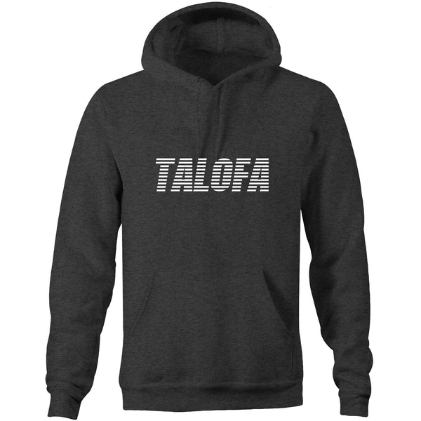 Talofa Pocket Hoodie Sweatshirt - Measina Treasures of Samoa