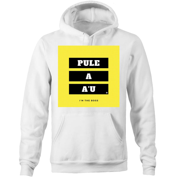 Pule A A'u - I am the Boss - Pocket Hoodie Sweatshirt - Measina Treasures of Samoa