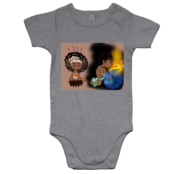 Ese Anime AS Colour Mini Me - Baby Onesie Romper AUS - Measina Treasures of Samoa