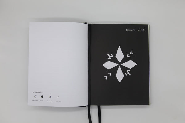 BLACK KOKO & KI -LINEN DIARY 2023 - Measina Treasures of Samoa
