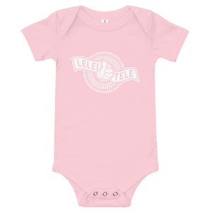 Lelei Tele Baby short sleeve one piece - Measina Treasures of Samoa