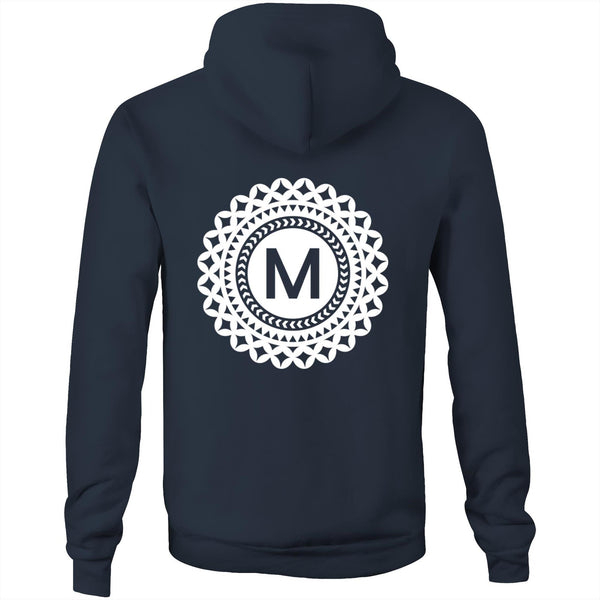 Measina Official Logo Pocket Hoodie Sweatshirt - Measina Treasures of Samoa