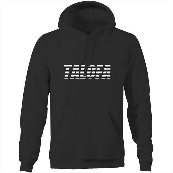 Talofa Pocket Hoodie Sweatshirt - Measina Treasures of Samoa