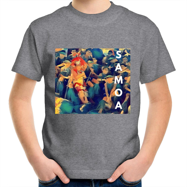 Samoa Kids Youth Crew T-Shirt - Measina Treasures of Samoa