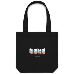 Faafetai mo mea uma Canvas Tote Bag - Measina Treasures of Samoa