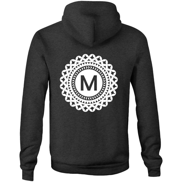 Measina Official Logo Pocket Hoodie Sweatshirt - Measina Treasures of Samoa