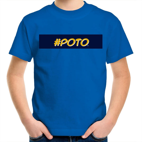 #Poto Smart Kids Youth Crew T-Shirt - Measina Treasures of Samoa