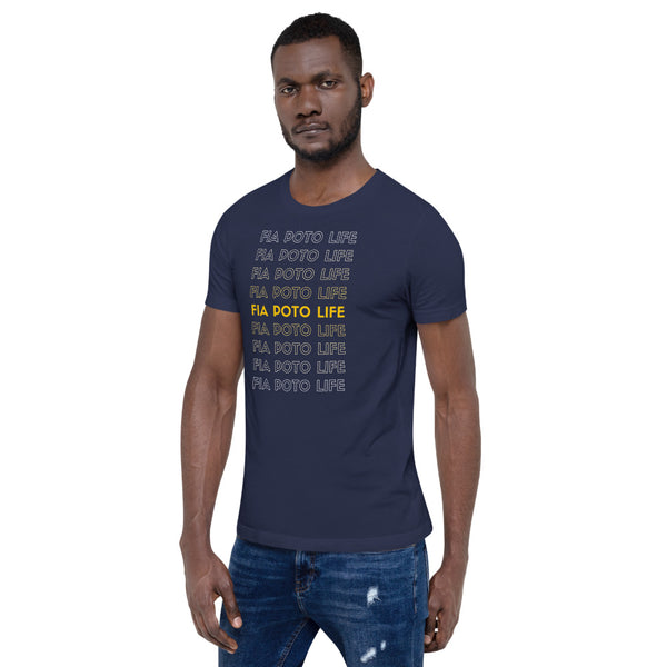 Fia Poto Life Unisex t-shirt - Measina Treasures of Samoa